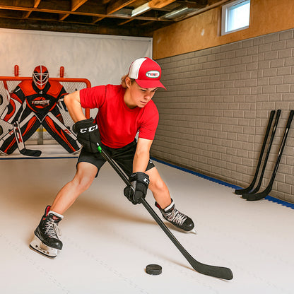 Hockey Flooring Tiles for Training Dryland Synthetic Ice Tiles Hockey Shooting Equipment Winter Sports & Activities at Gallery Canada