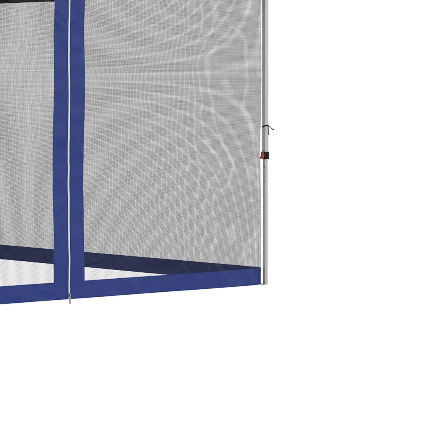 10' x 10' Pop-Up Canopy Tent, Mesh Sidewalls, Adjustable Height, Blue Pop Up Canopies at Gallery Canada