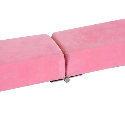 7ft Folding Balance Beam, Gymnastics Beam with Wood Core, Pink Gymnastics Mats at Gallery Canada