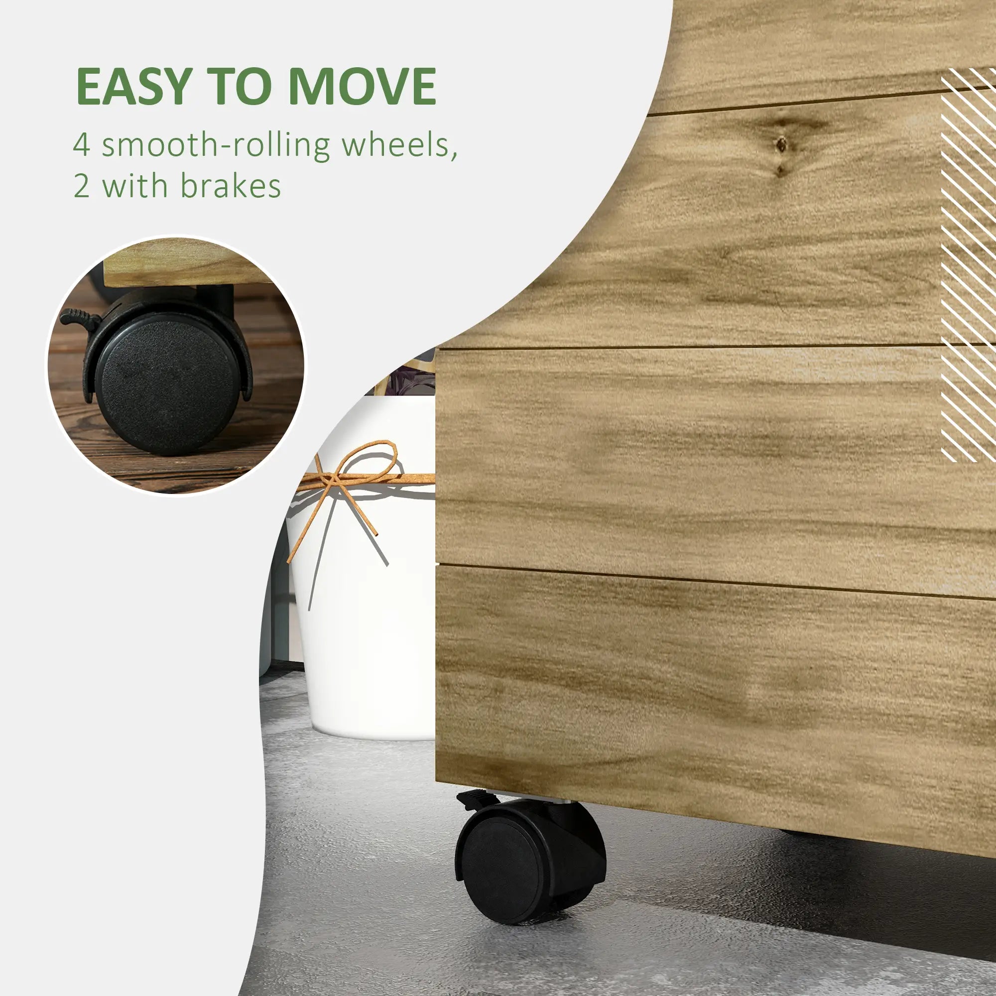 Wooden Planter With Trellis, Raised Garden Bed, 30