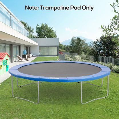 12ft Trampoline Pad, 144" Spring Safety Cover, Blue Trampolines at Gallery Canada