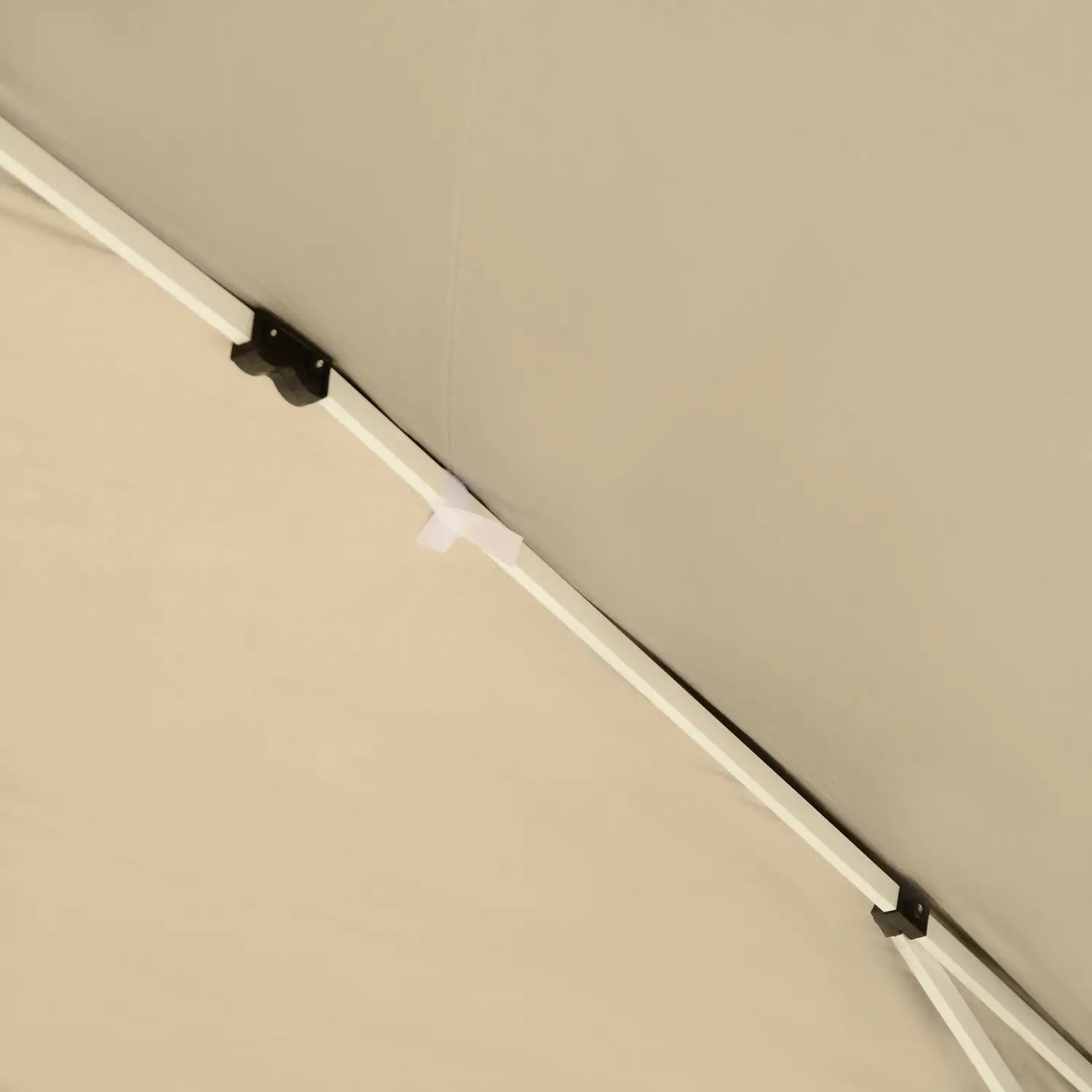 10 x 10ft Folding Pop Up Tent, Outdoor Gazebo Canopy, Black Pop Up Canopies at Gallery Canada