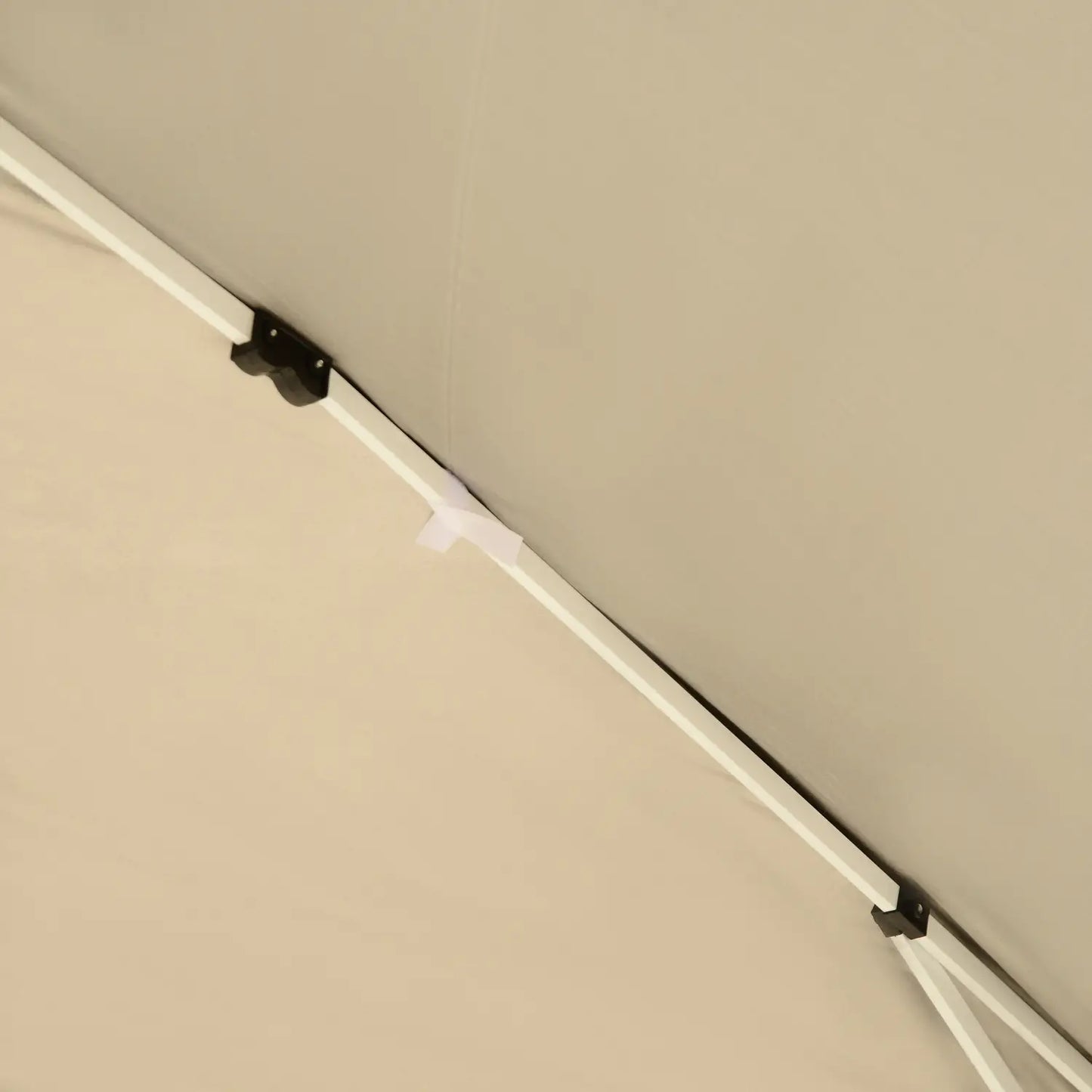 10 x 10ft Folding Pop Up Tent, Outdoor Gazebo Canopy, Black Pop Up Canopies at Gallery Canada