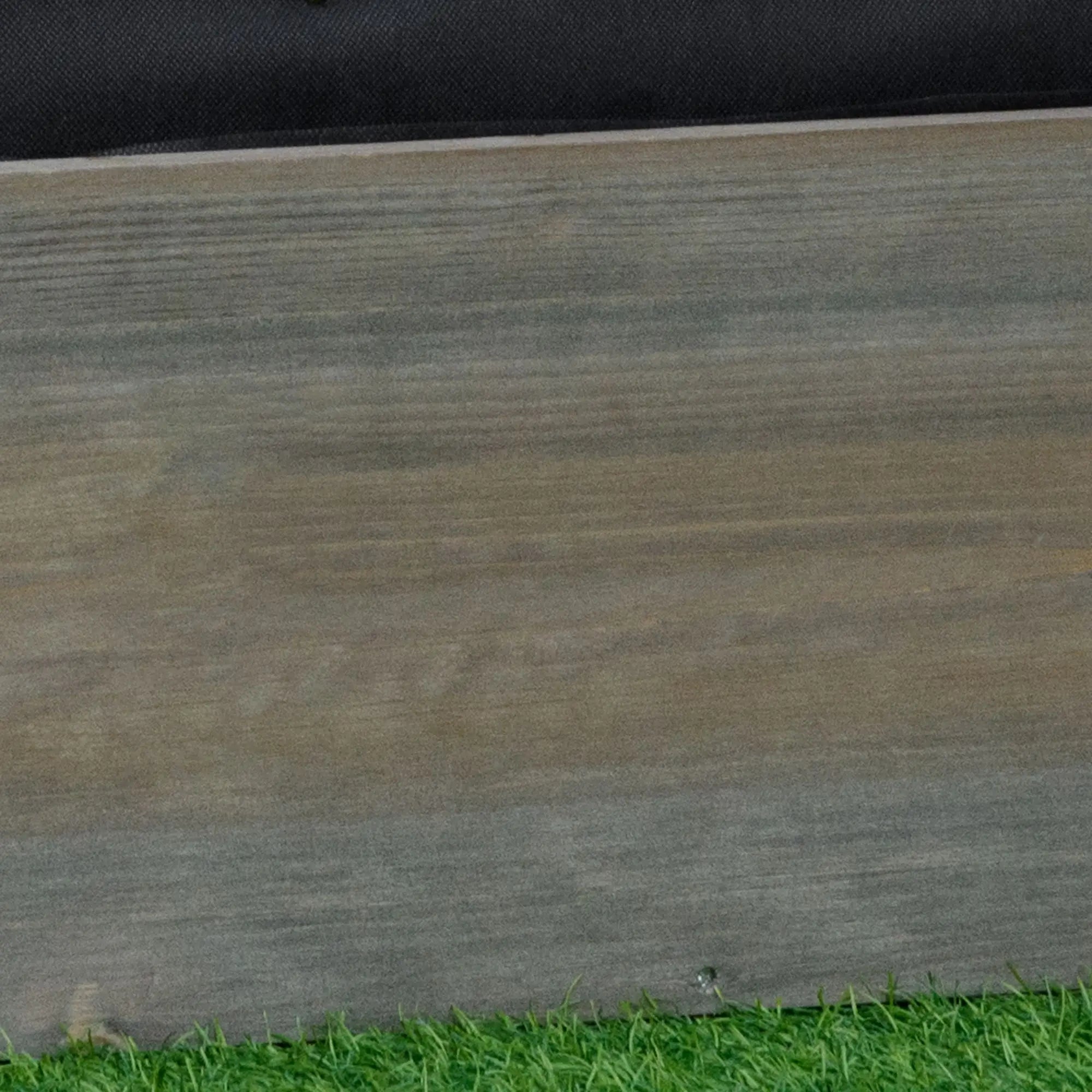 3' x 1' Raised Garden Bed, Elevated Wooden Planter Box, Light Grey Galvanized Planter Boxes at Gallery Canada