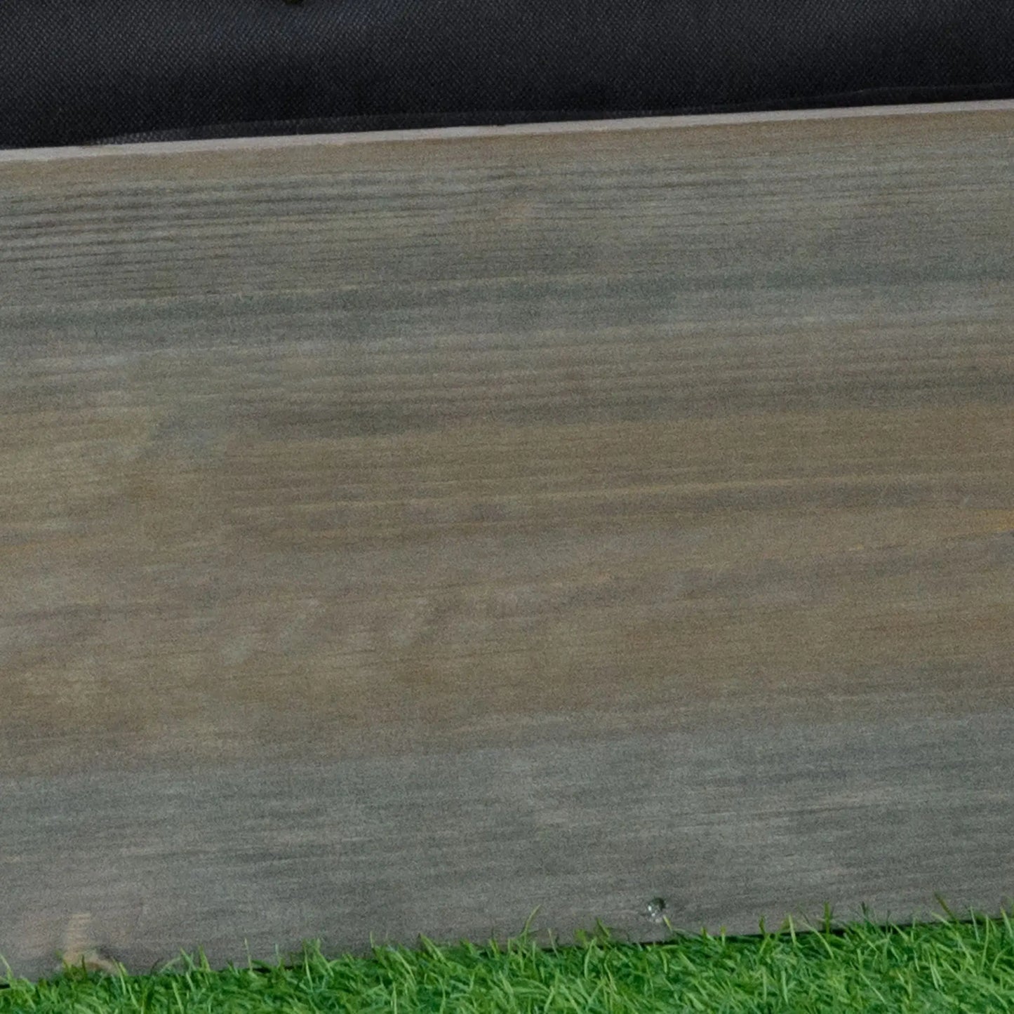 3' x 1' Raised Garden Bed, Elevated Wooden Planter Box, Light Grey Galvanized Planter Boxes at Gallery Canada