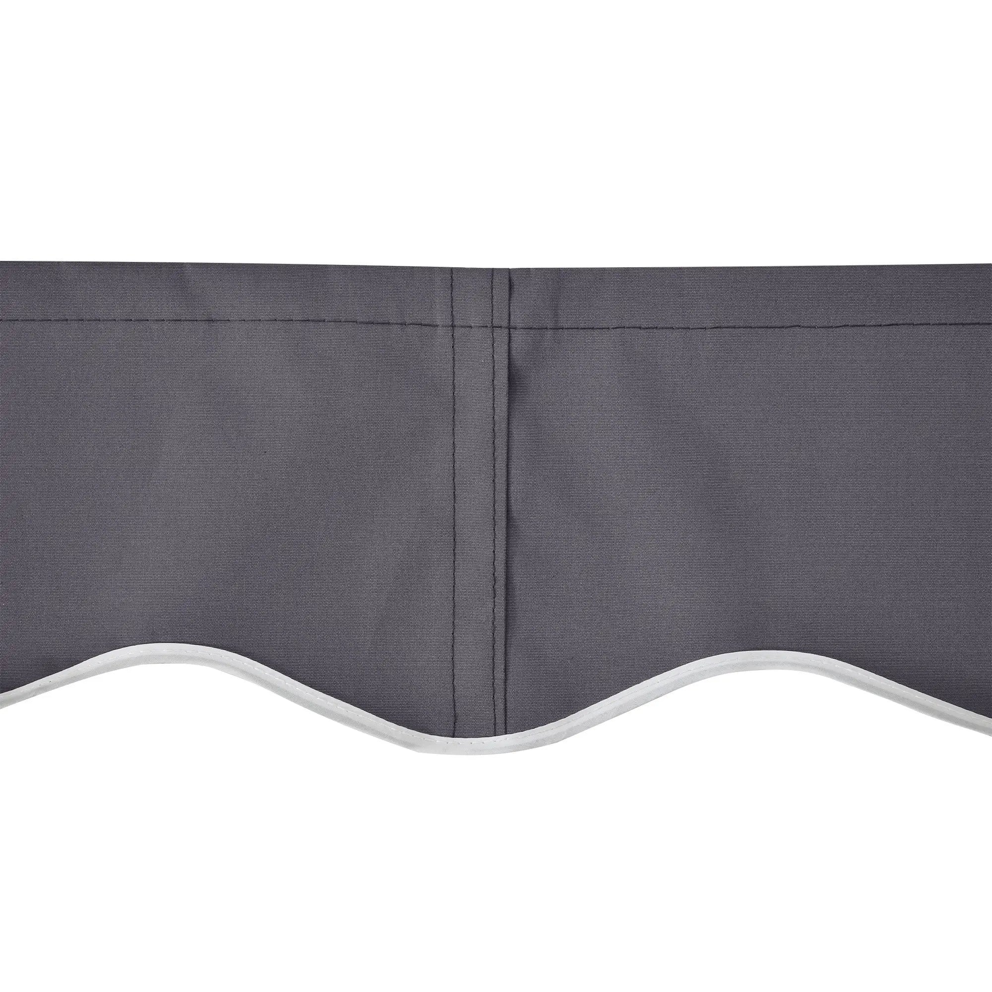 11' x 10' Retractable Awning Fabric Replacement, UV Protection, Grey Awning Fabric Replacement at Gallery Canada