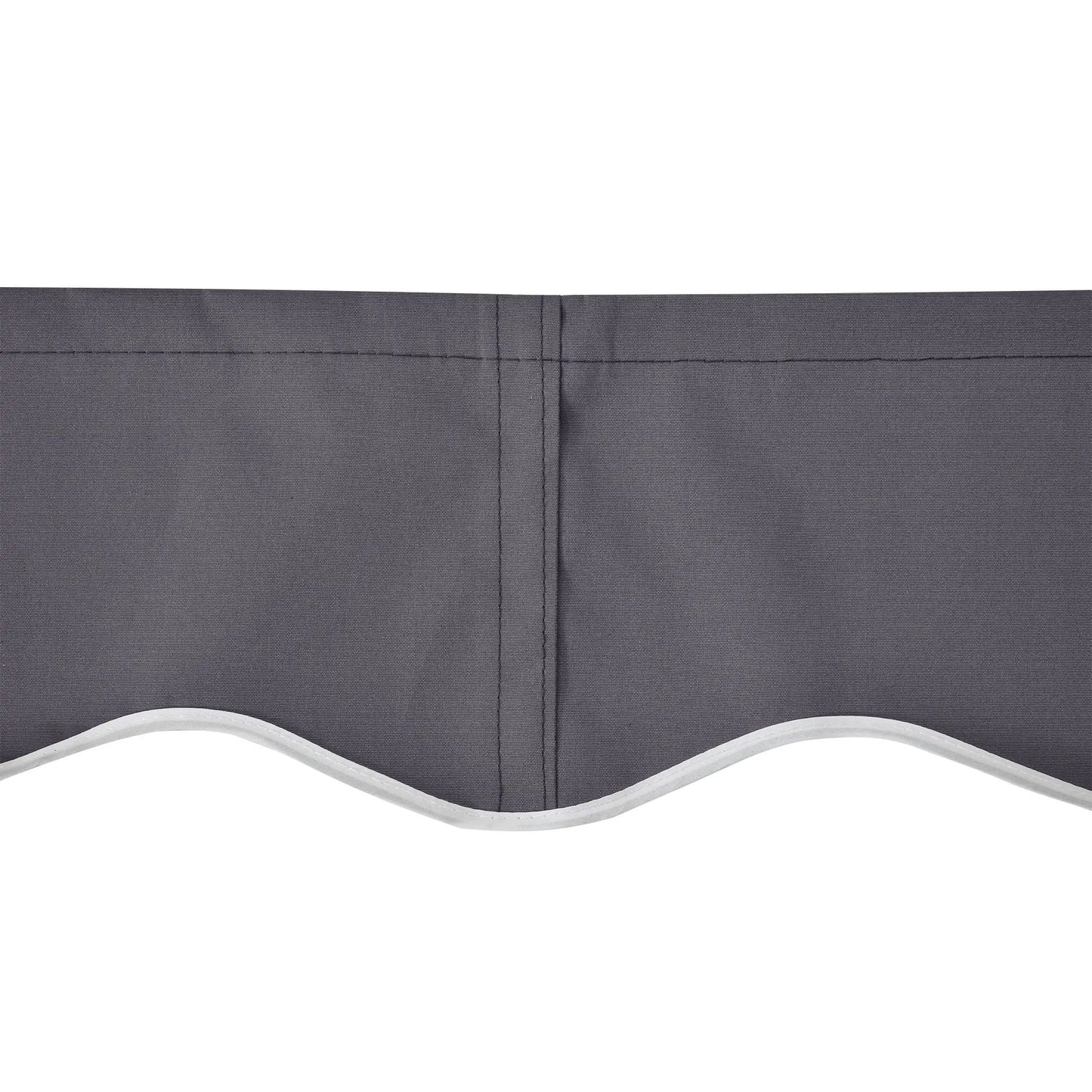 11' x 10' Retractable Awning Fabric Replacement, UV Protection, Grey Awning Fabric Replacement at Gallery Canada