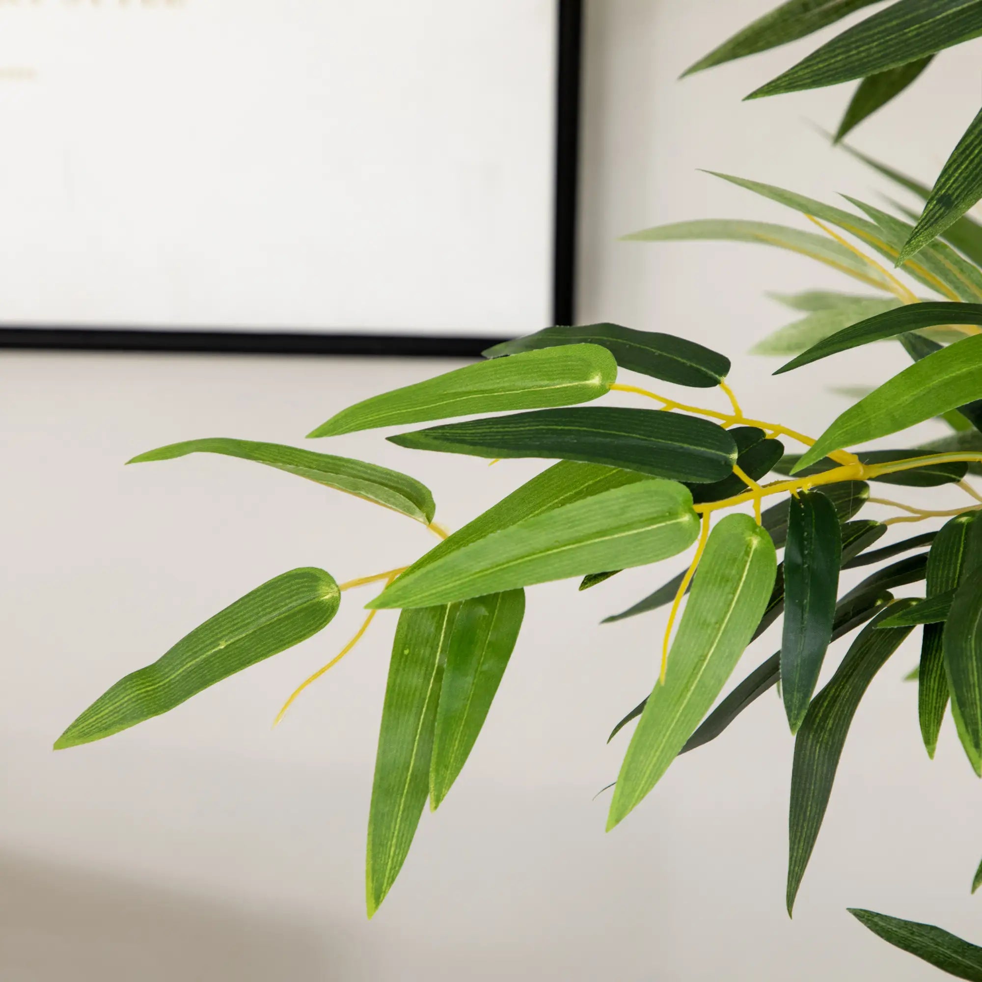 5ft Artificial Bamboo Tree, Faux Plant, Pine Wood Base, Indoor Decor Artificial Trees at Gallery Canada