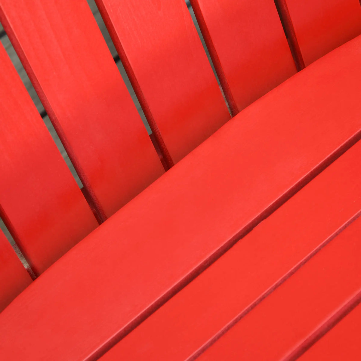 Wooden Adirondack Rocking Chair, Red Outdoor Rocking Chairs at Gallery Canada