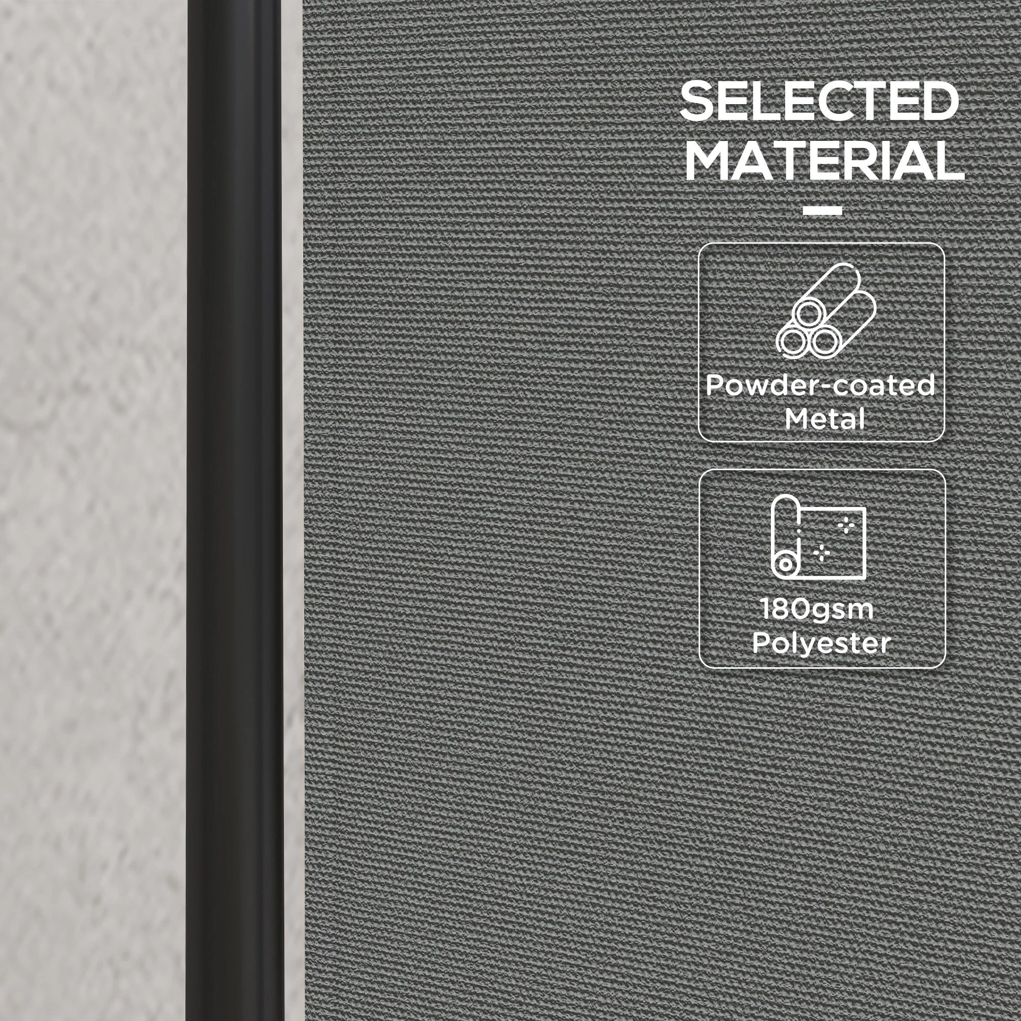 Outdoor Room Divider, Rolling Privacy Screen, 6ft Tall Side Awnings at Gallery Canada