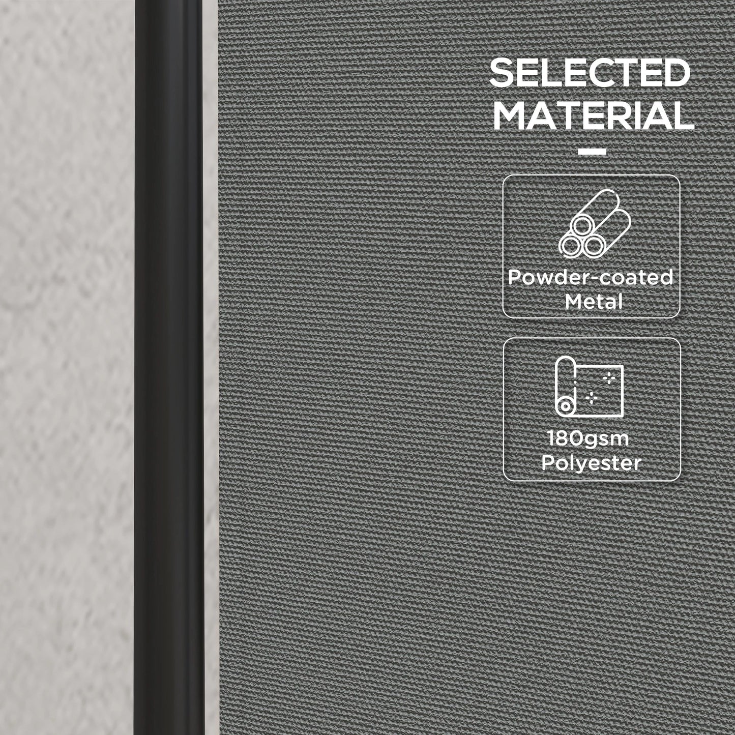 Outdoor Room Divider, Rolling Privacy Screen, 6ft Tall Side Awnings at Gallery Canada