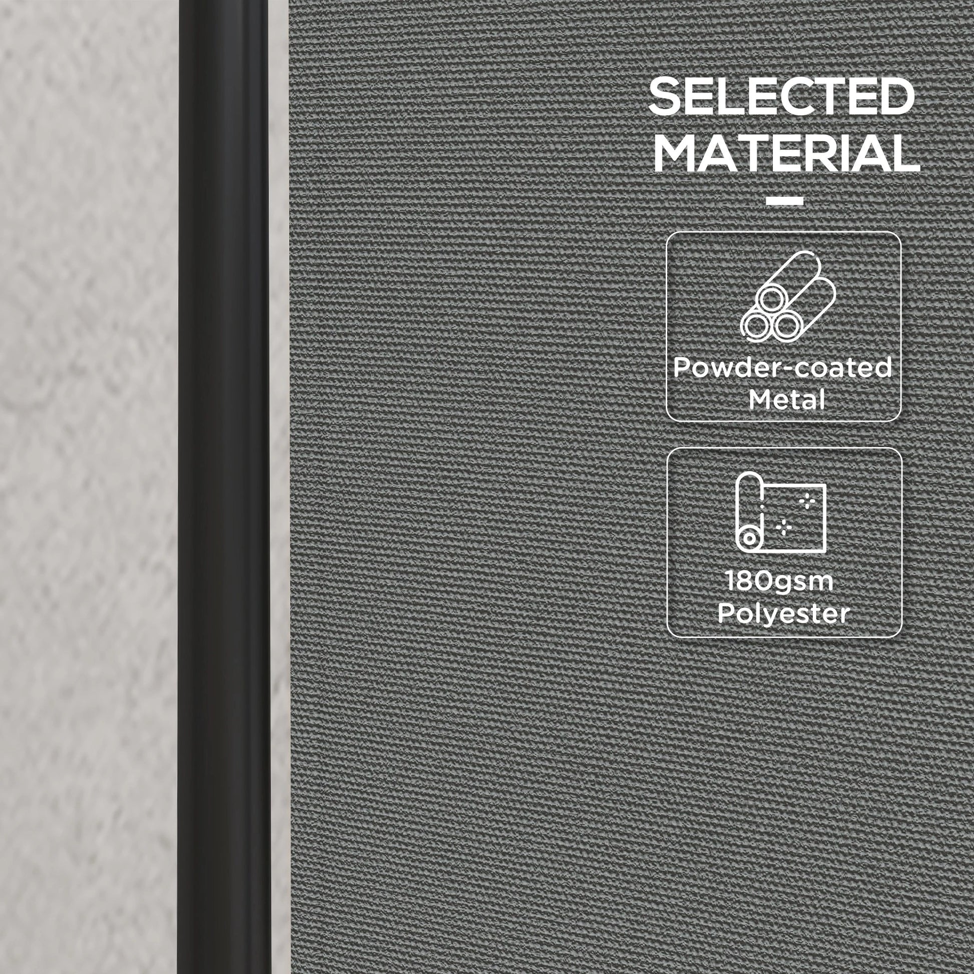 Outdoor Room Divider, Rolling Privacy Screen, 6ft Tall Side Awnings at Gallery Canada