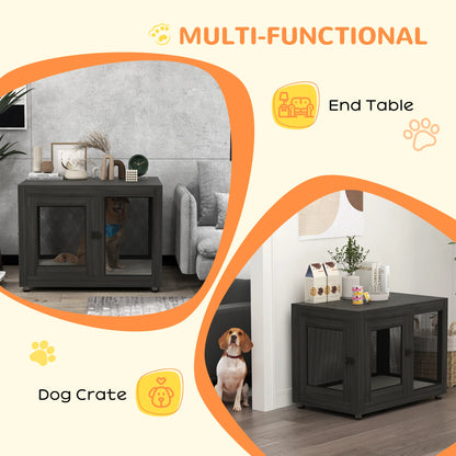 Pet Crate End Table, Water-resistant Cushion, Large Medium Dogs, Black Houses, Kennels & Pens at Gallery Canada