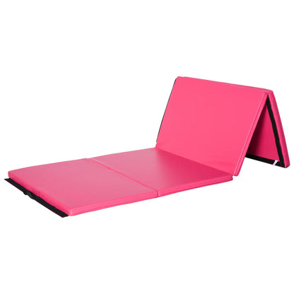 4'x10'x2'' Folding Gymnastics Mat, For Yoga MMA Martial Arts, Pink Gymnastics Mats Pink at Gallery Canada