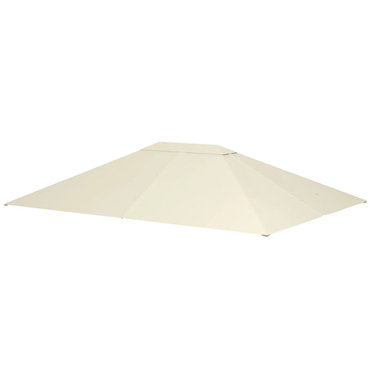 10' x 13' Gazebo Replacement Canopy, Cream White Gazebo Canopy Replacement Cream at Gallery Canada