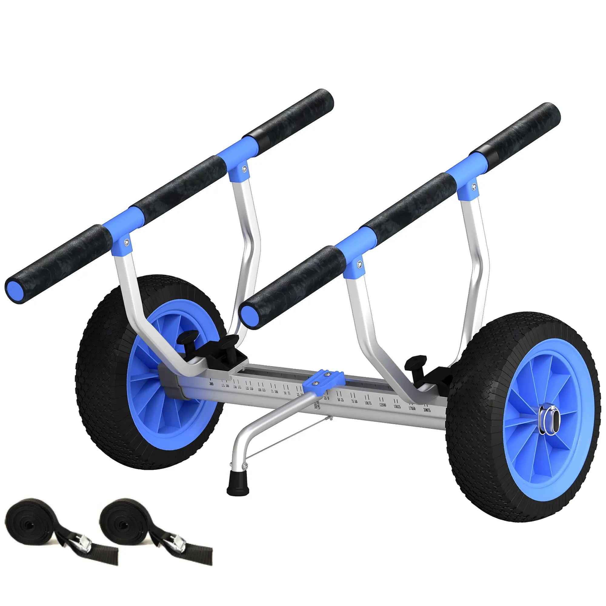 Kayak Cart Dolly, Adjustable Width, Sky Blue Kayak Carts Sky Blue at Gallery Canada