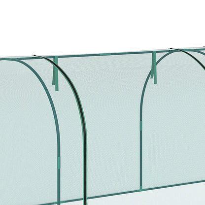 8' x 3' Crop Cage, Garden Plant Protector, Dark Green Walk In Greenhouses at Gallery Canada
