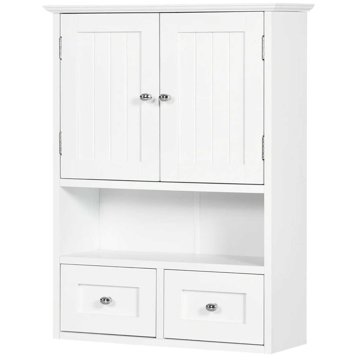 Bathroom Wall Cabinet, Medicine Cabinet, Over Toilet Storage, White Wall Mounted Cabinets White at Gallery Canada