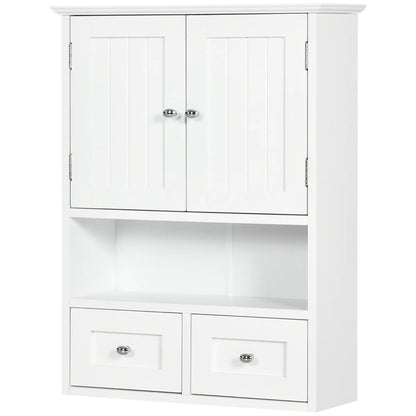 Bathroom Wall Cabinet, Medicine Cabinet, Over Toilet Storage, White Wall Mounted Cabinets White at Gallery Canada