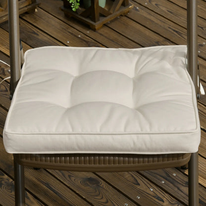 Rattan Furniture Replacement Cushions, 4 Piece, Cream White Patio Chair Cushions at Gallery Canada