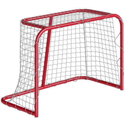 Mini Hockey Goal, 3' x 2', Metal Frame, Lightweight Portable Team Sports Equipment at Gallery Canada