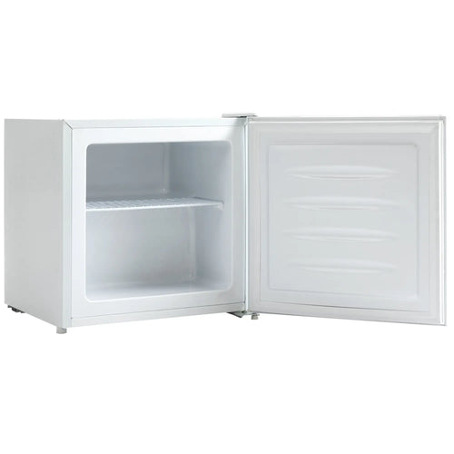1.1 Cu. Ft. Mini Freezer, Compact Upright, Reversible Door, White