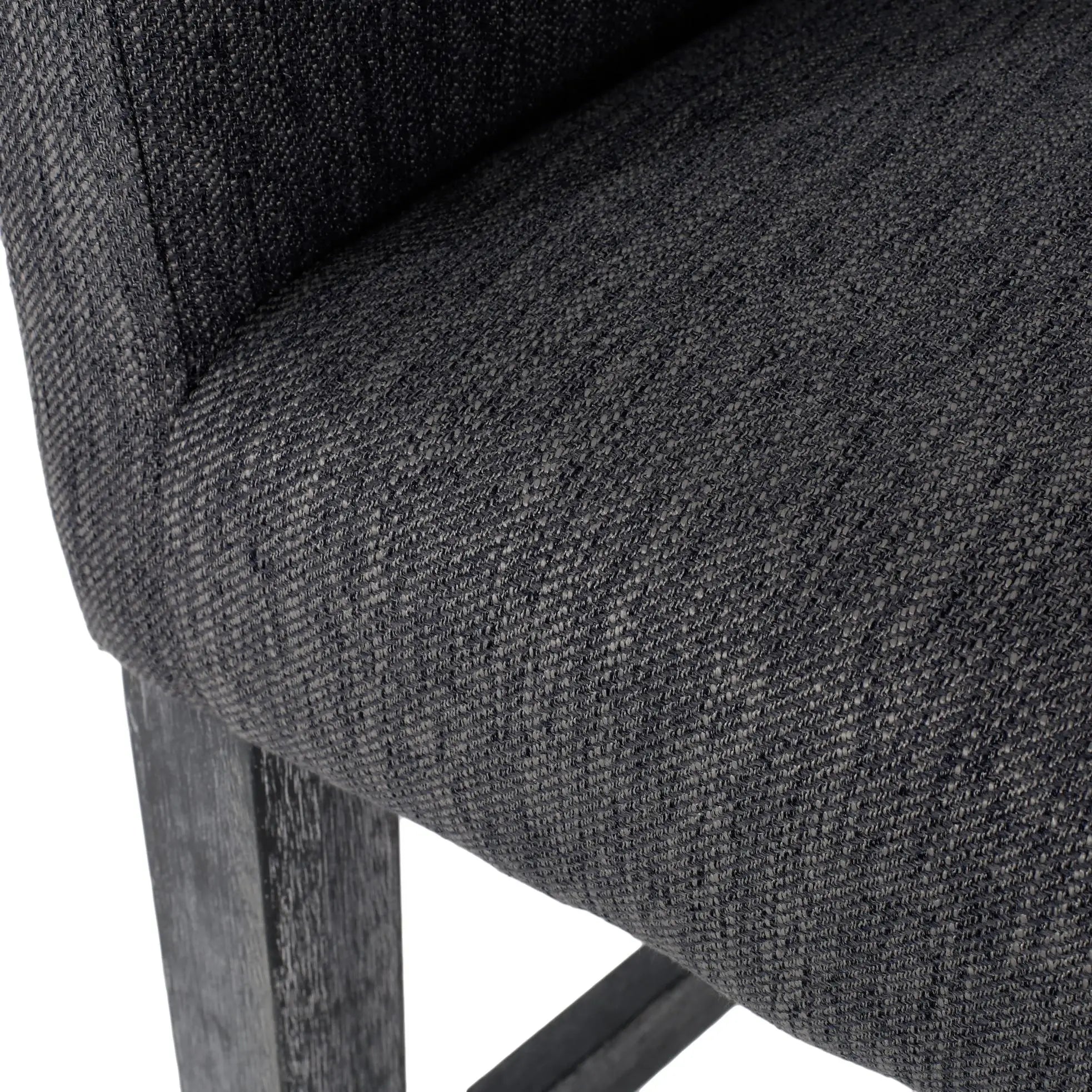 Upholstered Counter Stool, Rubberwood Frame, 24