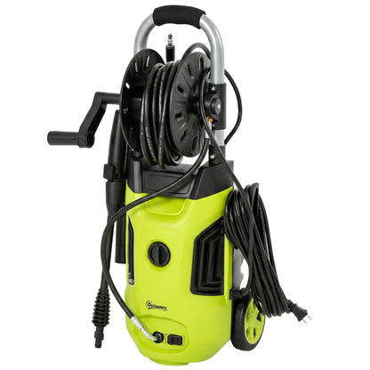 Electric Pressure Washer, 2176 PSI High Pressure Washer with 20 ft Outlet Hose, Adjustable Nozzle, 1.9GPM Power Washer Garden Accessories Green at Gallery Canada