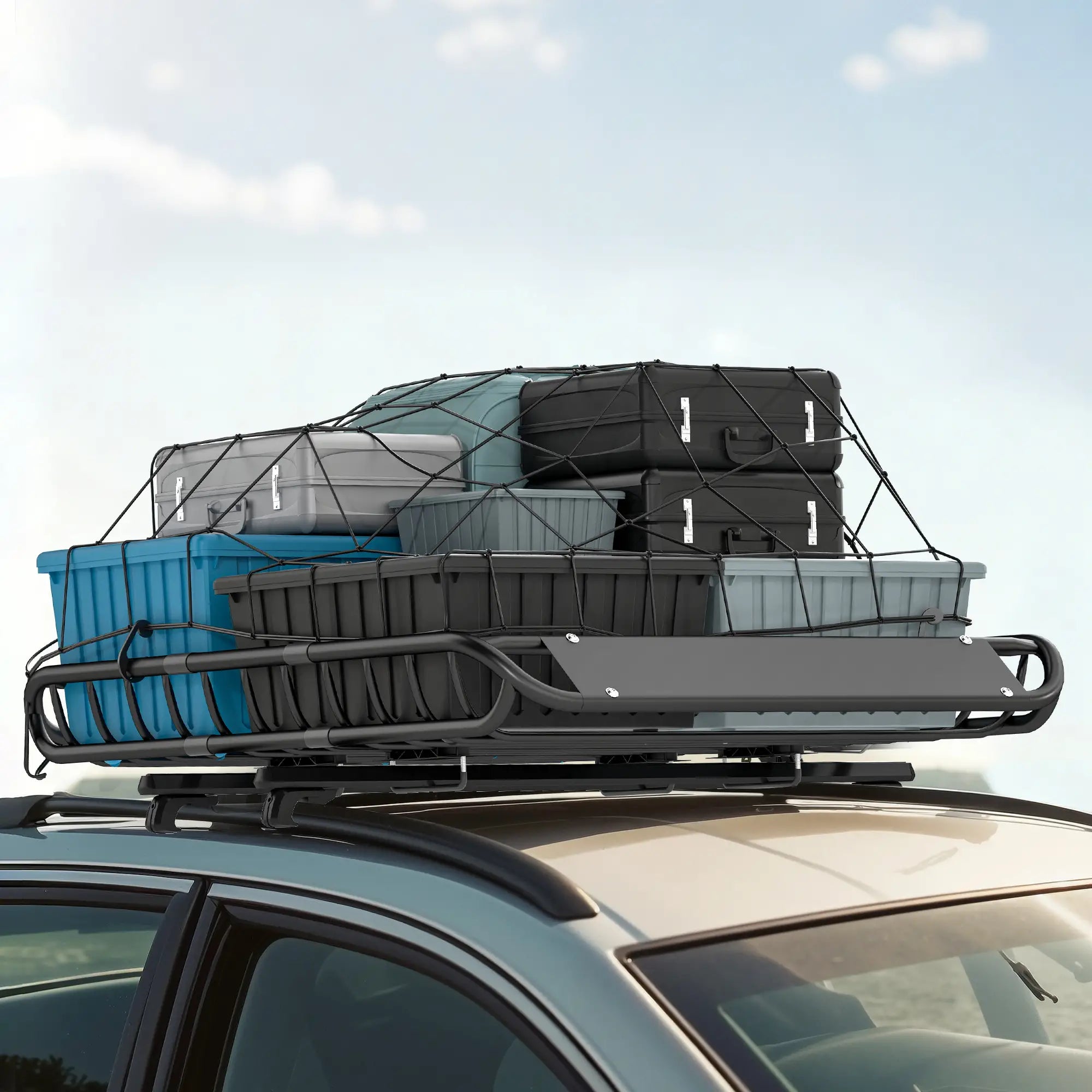 Heavy Duty Roof Rack Cargo Basket, 46