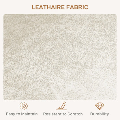 Counter Height Bar Stools Set of 2, Adjustable Height Bar Chairs with Swivel Seat, Leathaire Upholstery Bar Stools at Gallery Canada