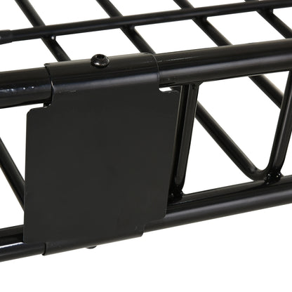 64" x 43" x 39" Adjustable Roof Rack, Universal Cargo Basket, 220 Lbs Automotive at Gallery Canada