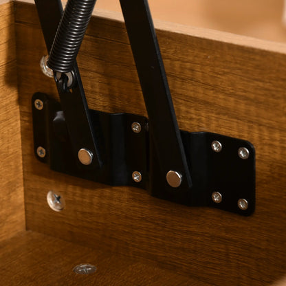 Lift Top Coffee Table, Hidden Storage, Living Room, Teak Coffee Tables at Gallery Canada