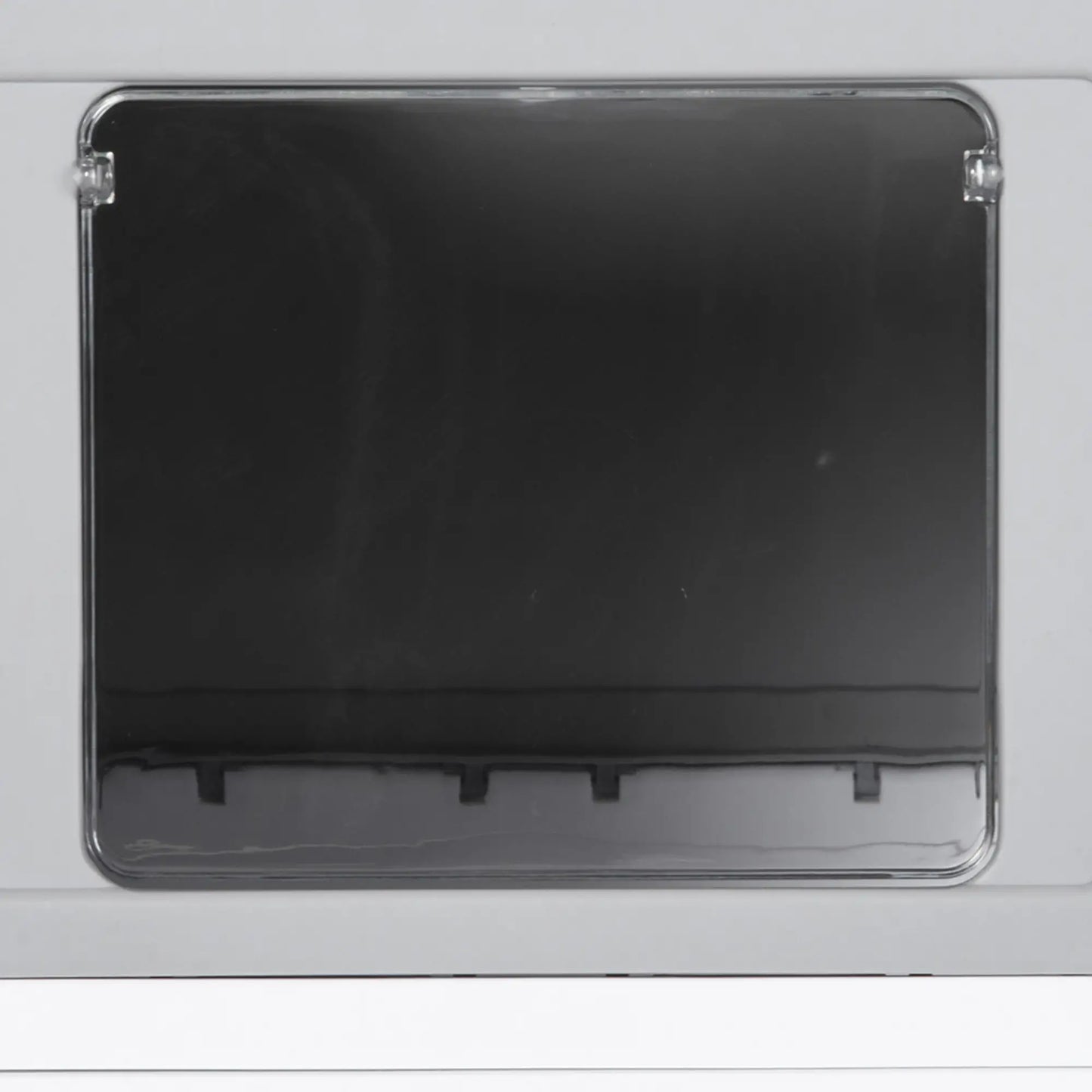 Top Entry Enclosed Kitty Litter Box with Scoop, Tray, Large, Grey Cat Litter Box Enclosures at Gallery Canada