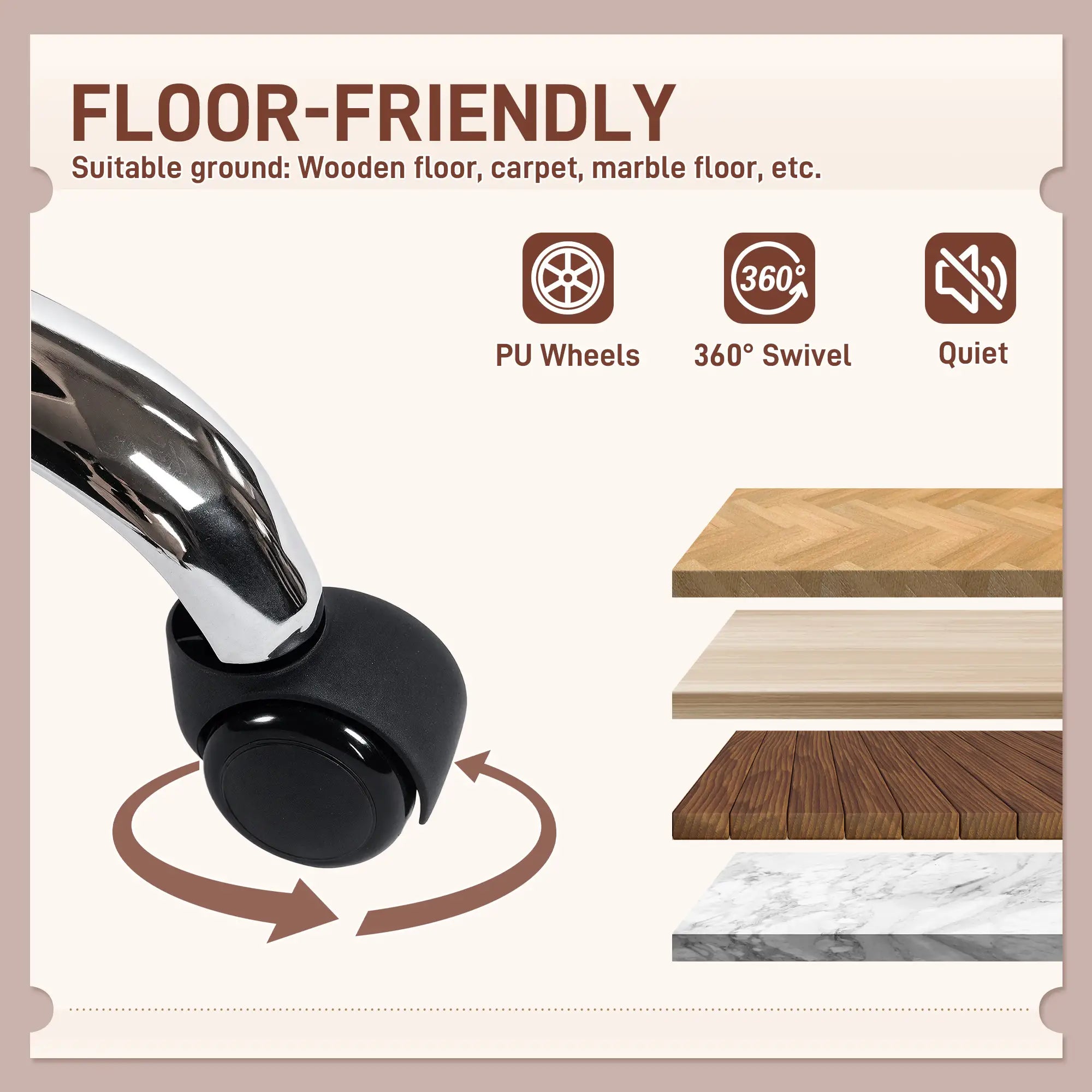 Criss Cross Chair, Swivel Wide Office Chair with Leathaire Upholstery, Tilting, No Arm, Pink Task Chairs at Gallery Canada