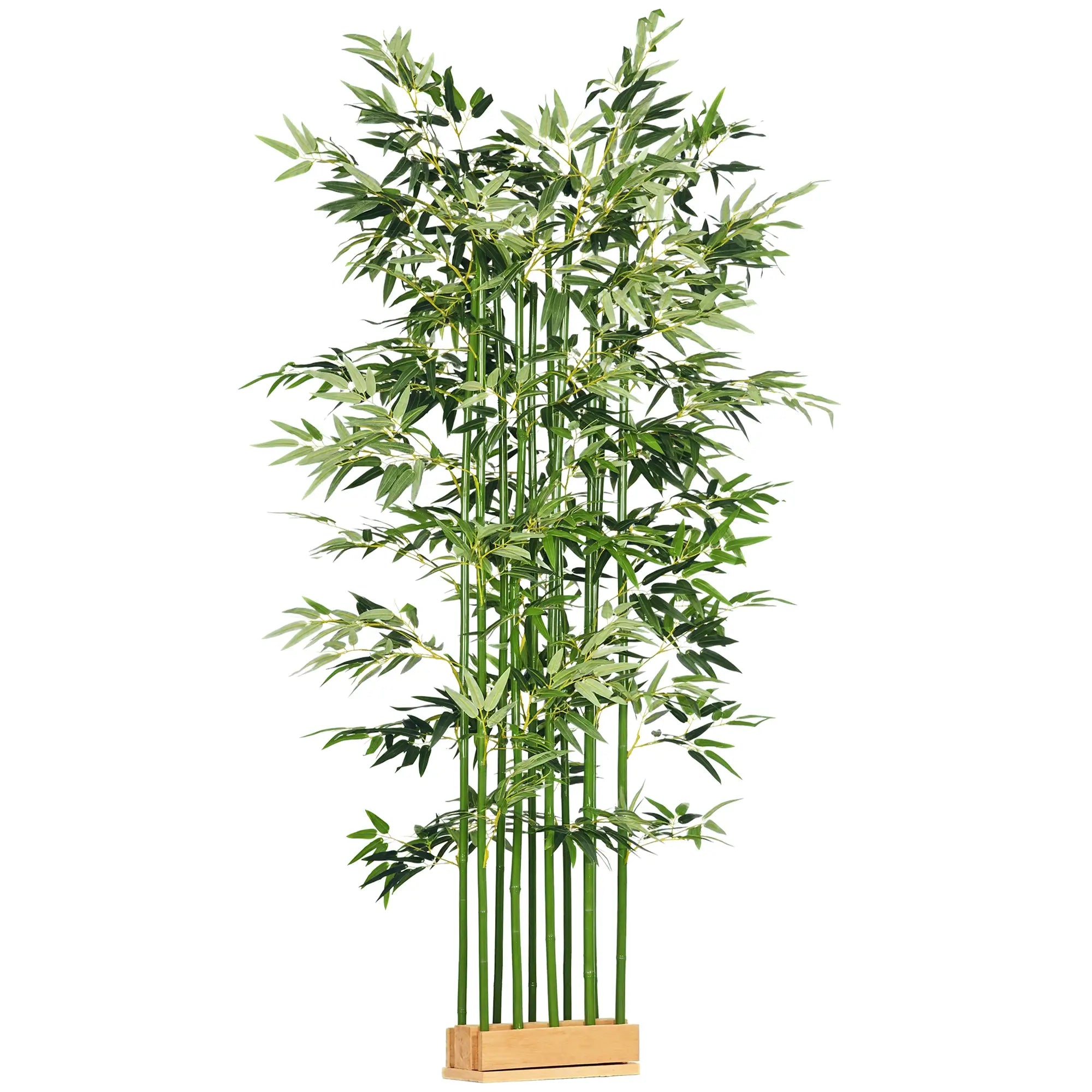 5ft Artificial Bamboo Tree, Faux Plant, Pine Wood Base, Indoor Decor Artificial Trees at Gallery Canada