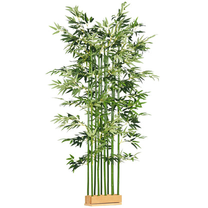 5ft Artificial Bamboo Tree, Faux Plant, Pine Wood Base, Indoor Decor Artificial Trees at Gallery Canada