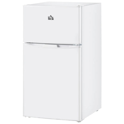 3.2 Cu Ft Compact Refrigerator, Mini Fridge with Freezer, Adjustable Shelves, White Small Kitchen Appliances at Gallery Canada