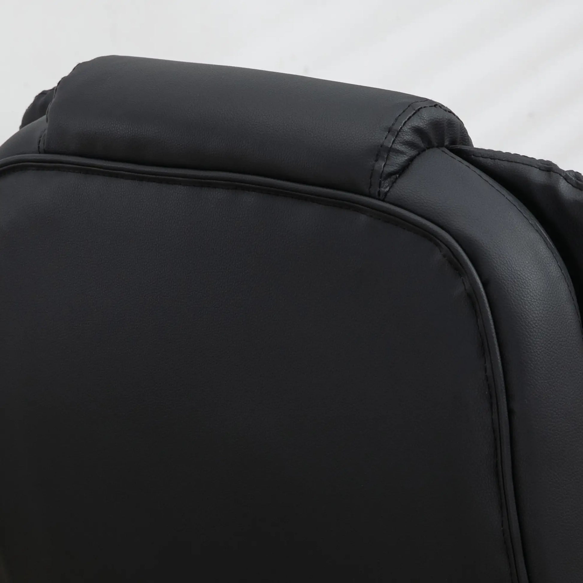 Executive Massage Chair, Heated High Back, Reclining, Swivel, Leather, Adjustable, Vibrating, Black Massage Chairs at Gallery Canada