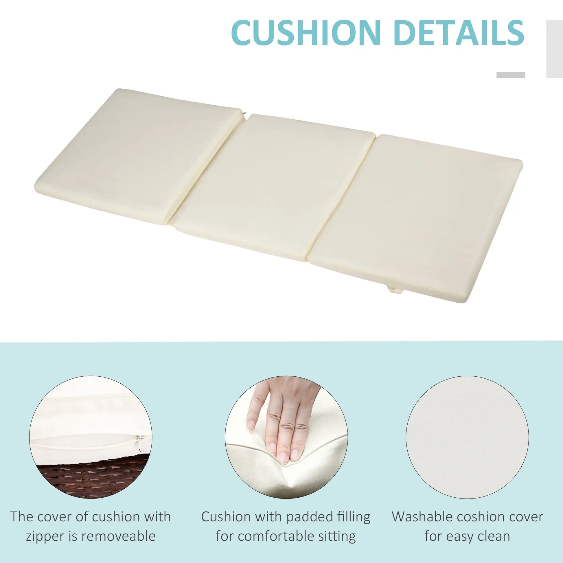 Wicker Patio Lounger, Outdoor S Shape Recliner, 5-Level Adjustable Backrest, Cream White Chaise Loungers at Gallery Canada