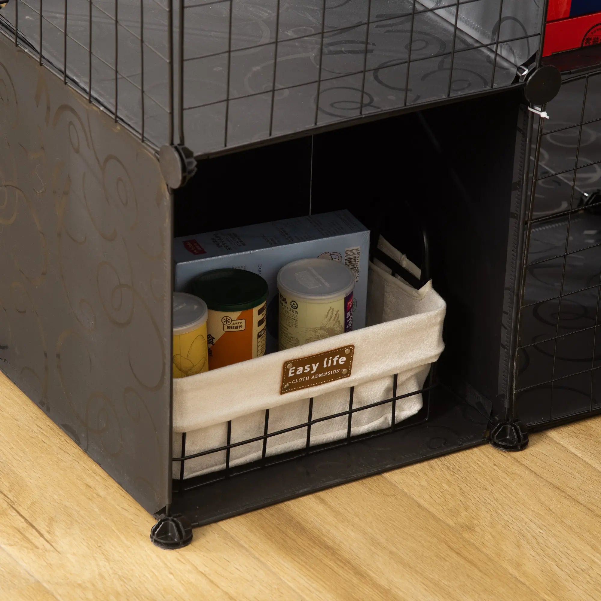 56 Panels Pet Playpen, Small Animal Cage for Rabbit Houses & Habitats at Gallery Canada