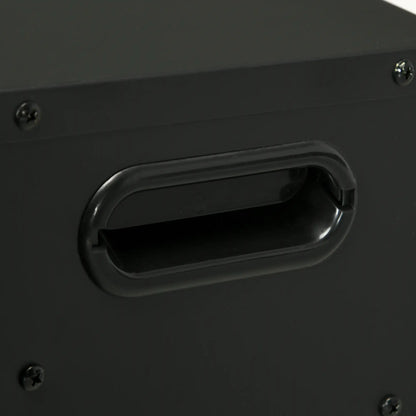 27" Electric Fireplace Insert, Realistic Log Flame, Remote, 1400W, Black Electric Fireplaces at Gallery Canada