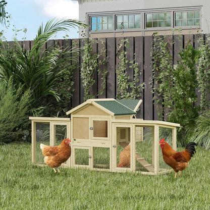 Wooden Chicken Coop, Large Rabbit Hutch, Nesting Box, Run, Ramp, Drawer Chicken Coops at Gallery Canada