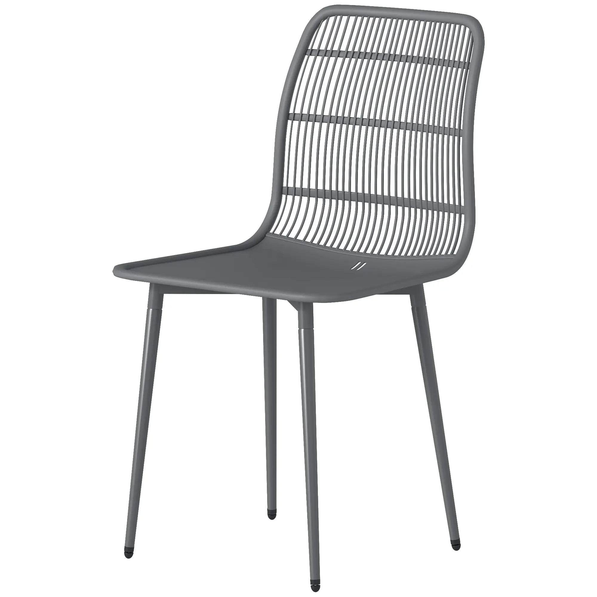 Outdoor Dining Chairs Set Of 4, Grey Patio Chairs Grey at Gallery Canada