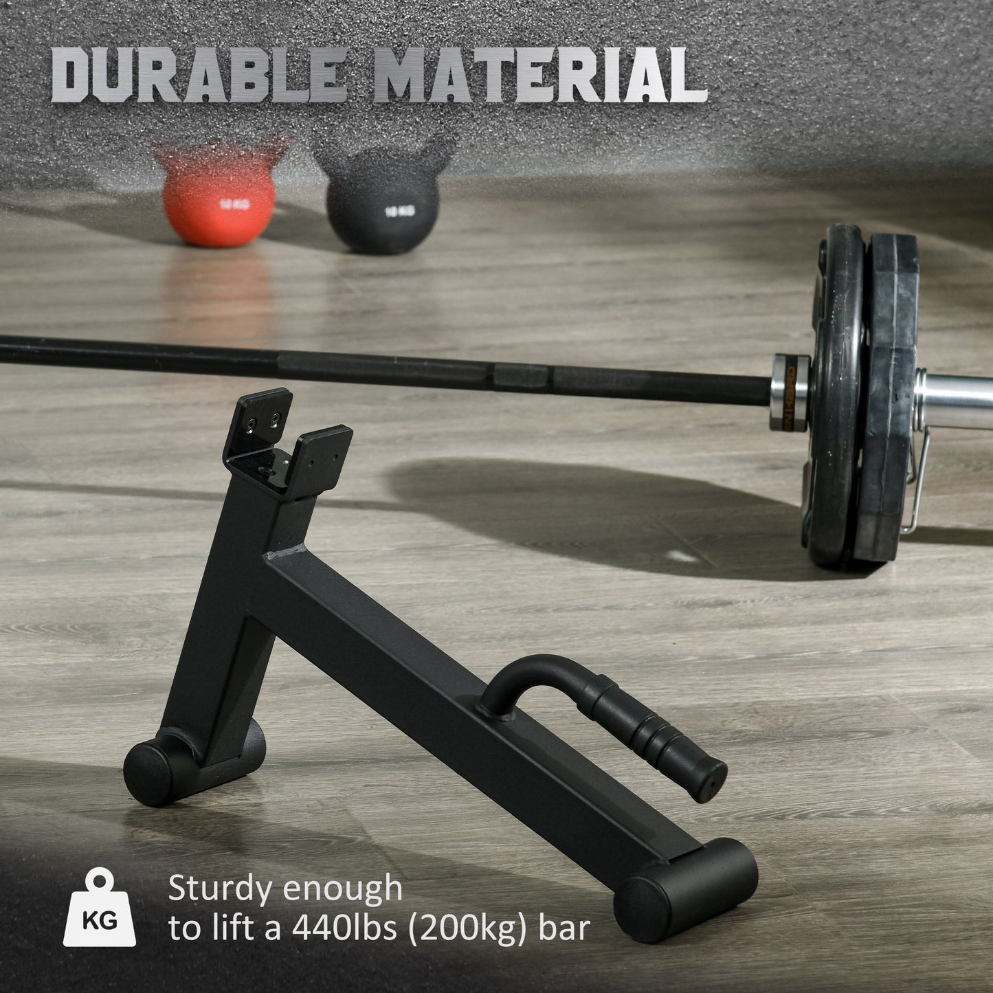 Barbell Jack, Deadlift Jack with Non-Slip Handle, Easily Load and Unload 440lbs Barbell Plates, for Home Gym Deadlifting Weight Training at Gallery Canada