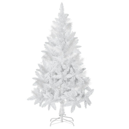 5ft Artificial Christmas Tree, Realistic Pine Branches, Auto Open, Indoor, White Artificial Christmas Trees at Gallery Canada