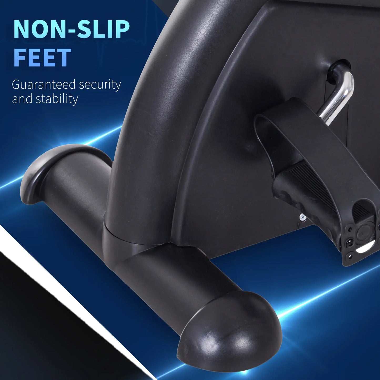 Portable Mini Pedal Exercise Bike, LCD Display, Black Exercise & Stationary Bikes at Gallery Canada