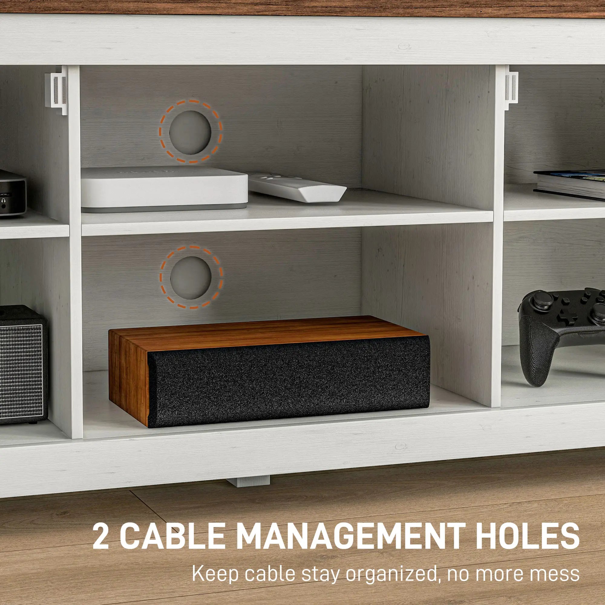 Farmhouse TV Stand for 65