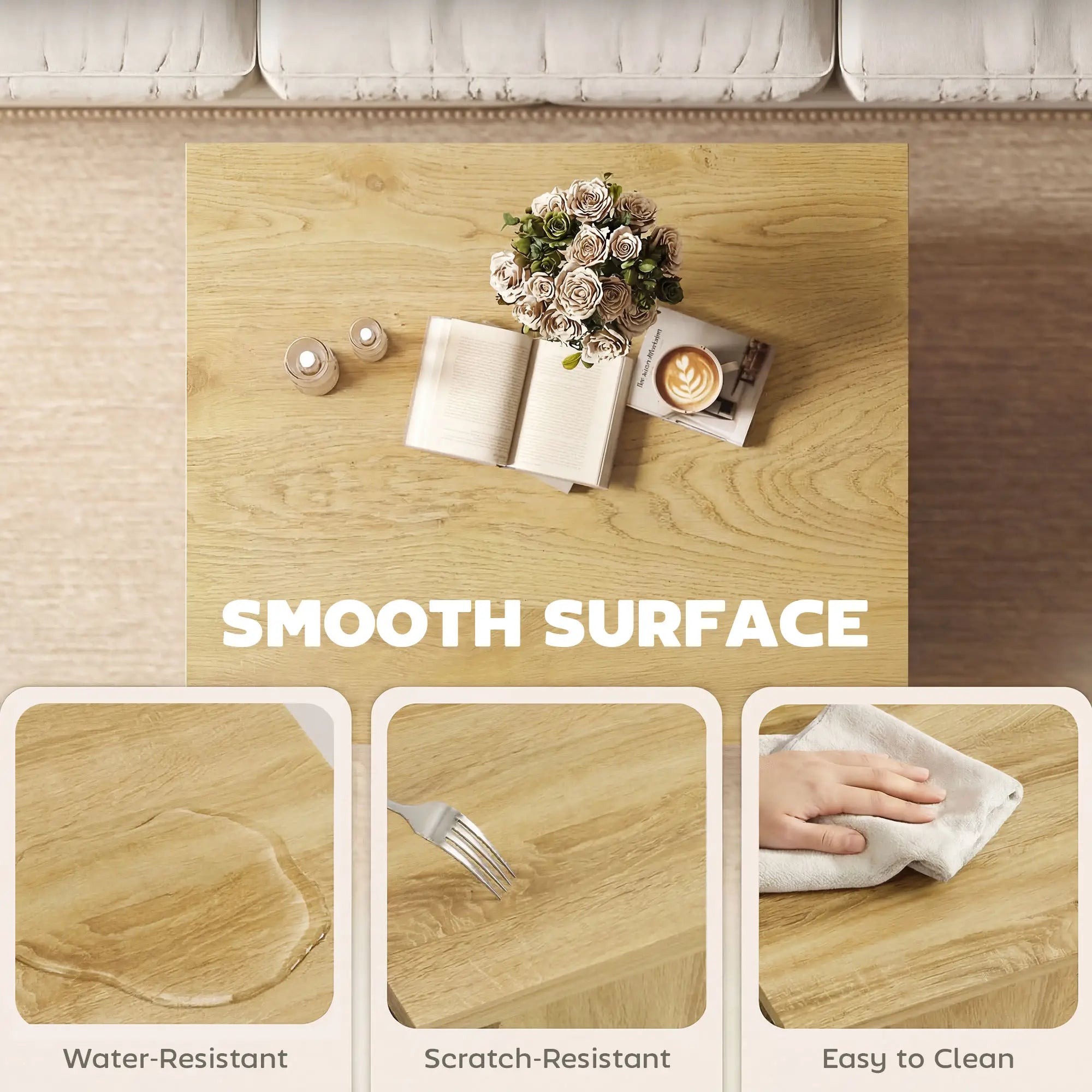 Square Coffee Table, 1.6