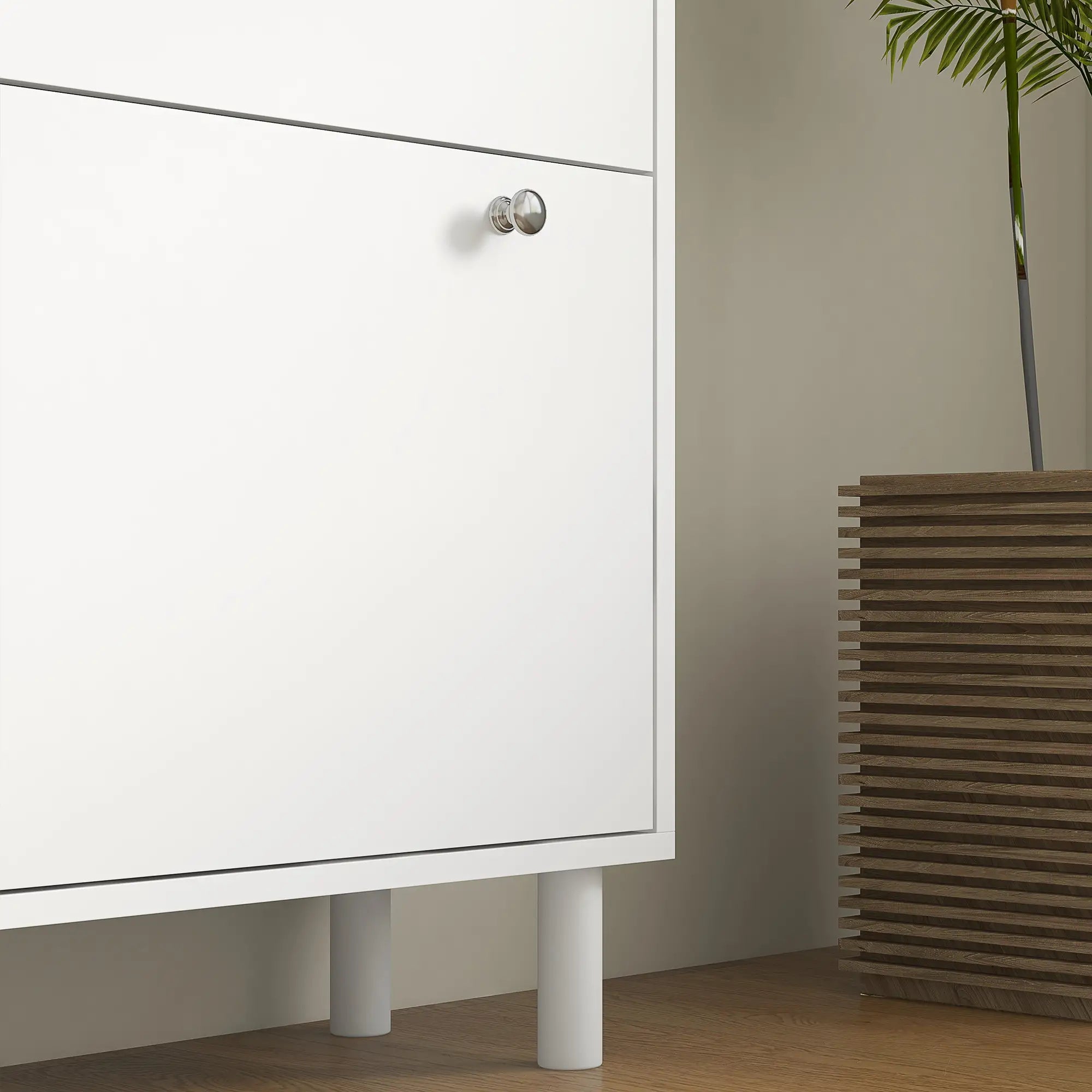 Shoe Storage, 3 Flip Drawers, Adjustable Shelves, 24 Pairs, White Shoe Storage Cabinets & Racks at Gallery Canada