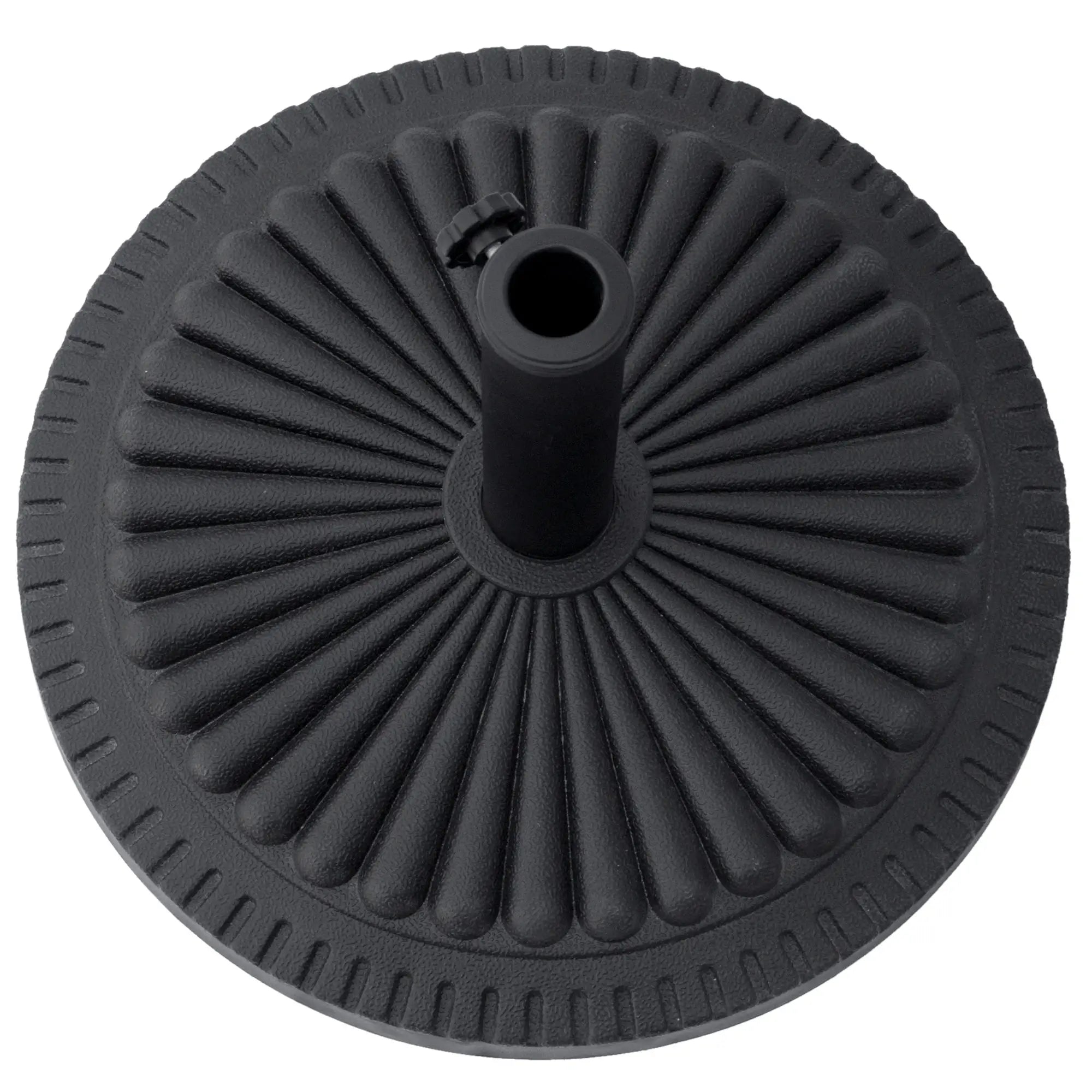 Round Cement Patio Umbrella Base Stand, Fits Φ1.4